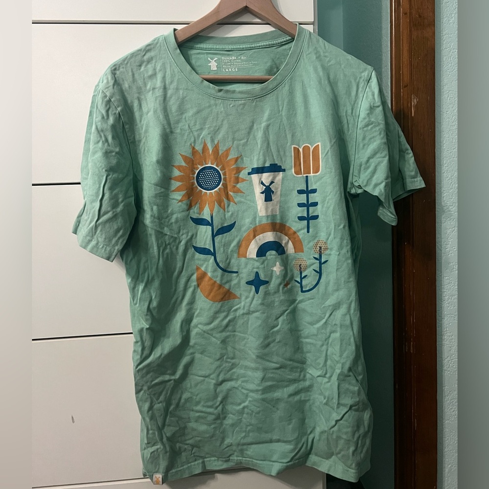 Dutch Bros Oversized Mint T-Shirt